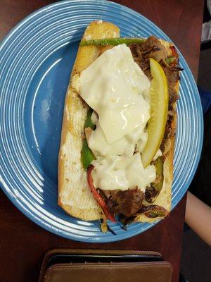 Steak hoagie