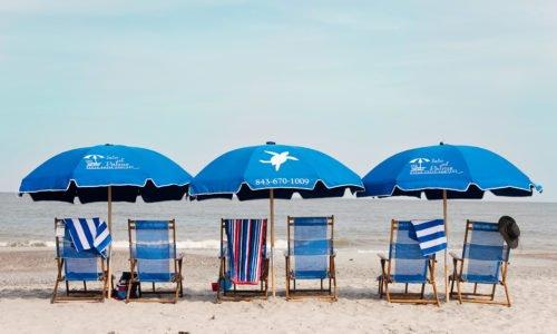 Best beach chairs and umbrella rental service on Isle of Palms!