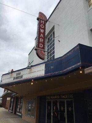 Showing the film premier of "Barbecue" during SXSW 2017