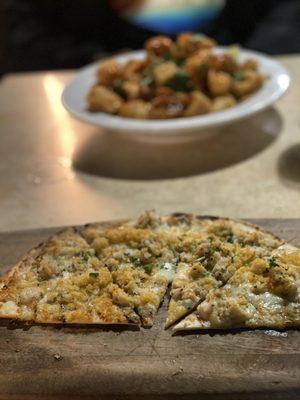 Bake clam flatbread!