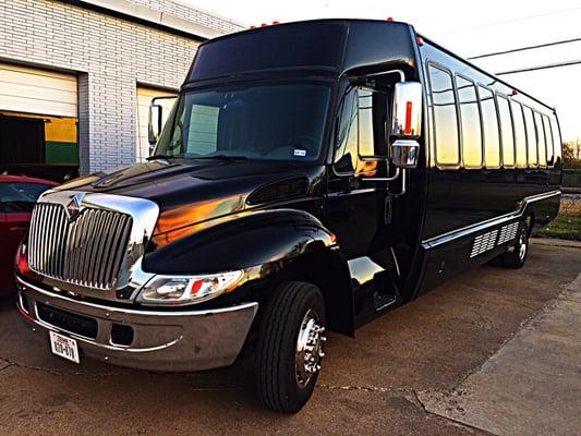 30-32 Passenger Party Bus with all new interior!