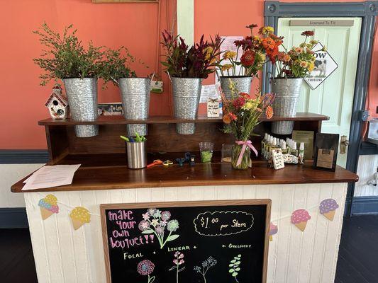 Ice Cream at the Toano Flower Field