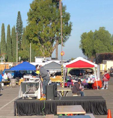 Open-Air Market on weekends at St. George's, Laguna Hills