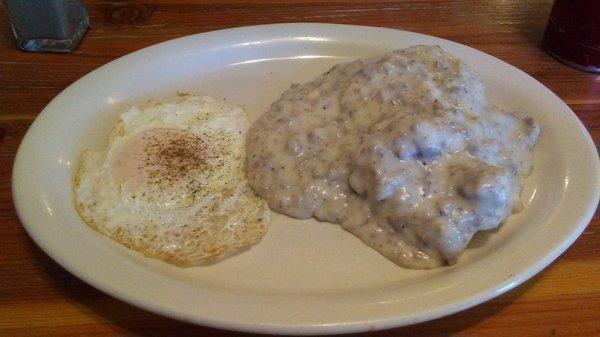 Half order of Biscuits & Gravy