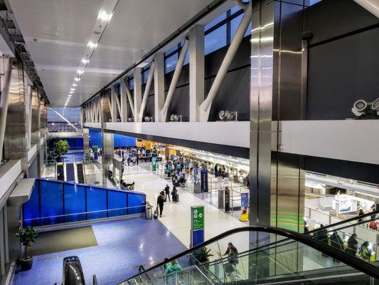 Inside Evans Terminal at DTW