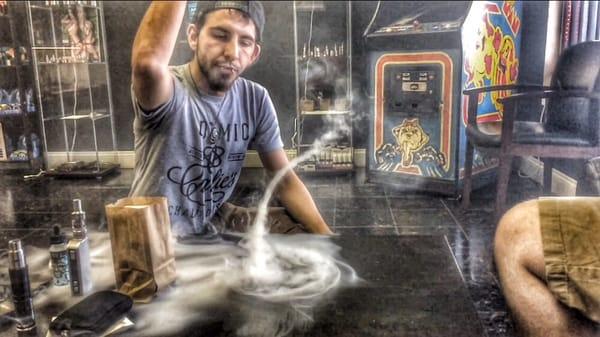 Vape Tricks!   #vape #vaportricks #vapeshop #clouds #vapetricks