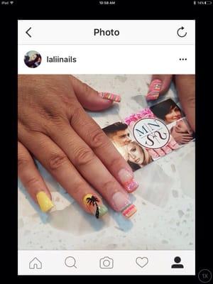 Nails sumertime