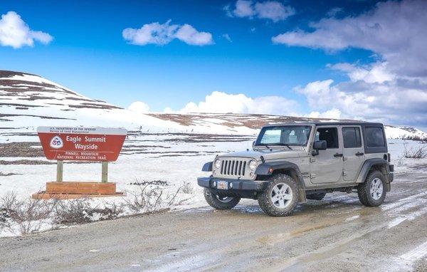 Alaska 4x4 Rentals Jeep Wrangler Sport Rental