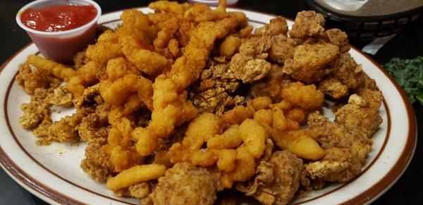 Seafood Appetizers Sampler