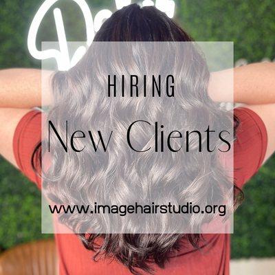 After the busy holiday rush I am now available to accommodate new clients! I would love to meet you and help you reach your hair goals!!