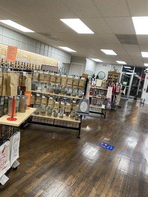 Inside peek at the store - HUGE selection!