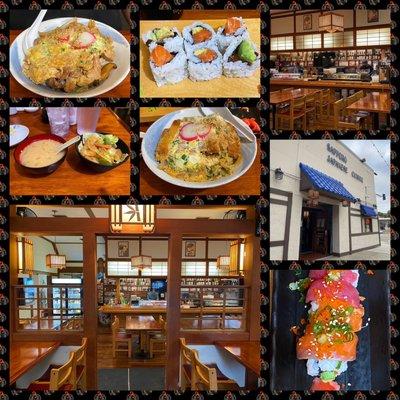 Montage of images from Sapporo Japanese Restaurant