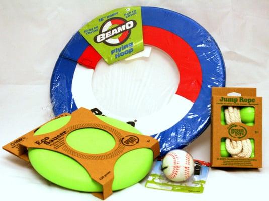 Wide selection of outdoor play toys