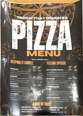 Official menu