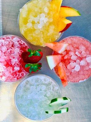 Aguas Frescas - Made fresh daily! Call our shop for the flavors of the day