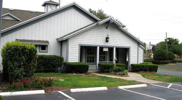 Shamrock Animal Hospital was built specifically to be an animal hospital.  It was won national awards for hospital design.