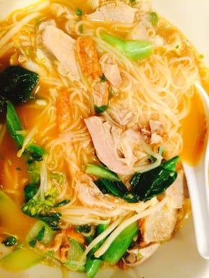 Duck noodle soup!