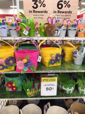 Easter baskets