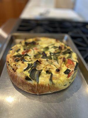 Vegetable Quiche