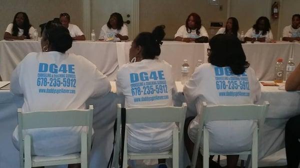 Day 2 of the seminar with these beautiful women! ! July 2015, DG4E made history! !