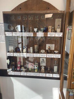 Antique eye medications