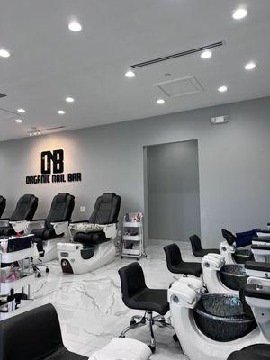 Pedicure area