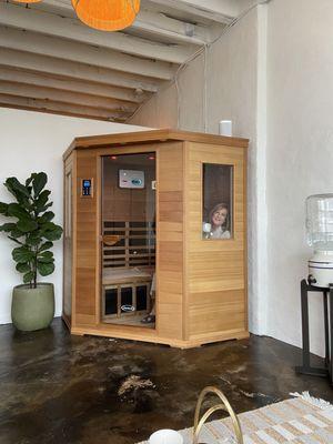 Salt water sauna