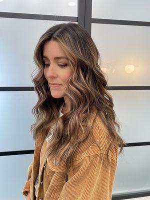 Enhancing a brunette is so much fun! This creation by Megan Holbert