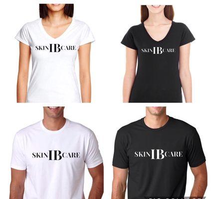 IB SkinCare shirts available in store .