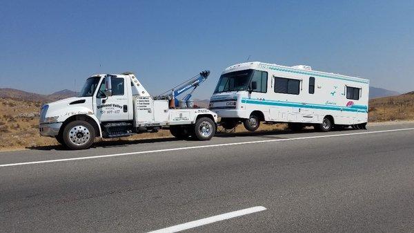 Motorhome and RV towing