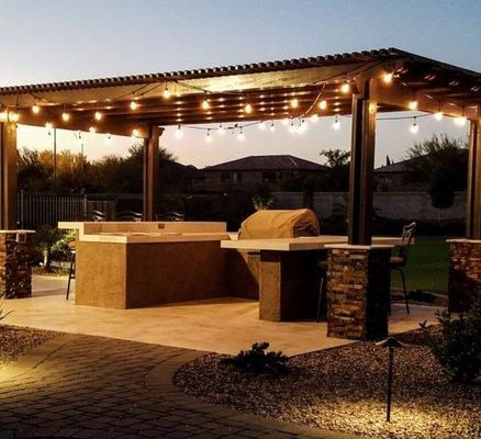 Landscape design / bbq kitchen / Backyard design / Danville ca