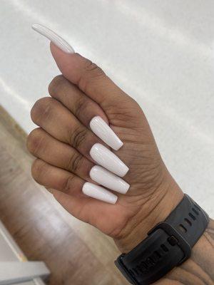 Coffin long nails