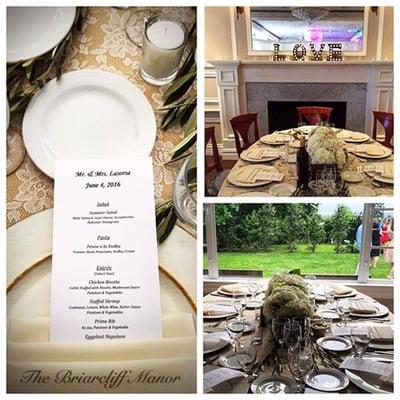 June 2016 Wedding Table layout