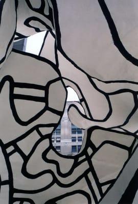 Jean Dubuffet; Group of Four Trees; 1972; Chase Manhattan Plaza