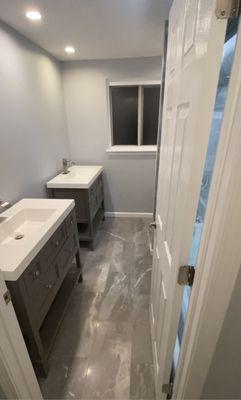 Bathroom remodel