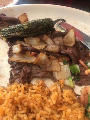 Carne Asada Plate