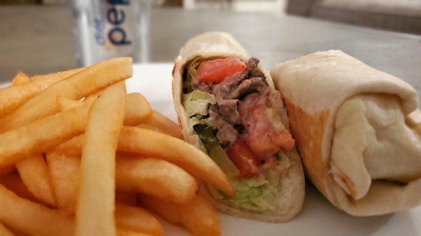 Beef Shawarma Sandwich Combo ($11.49)