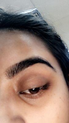 Mircobladed eyebrows