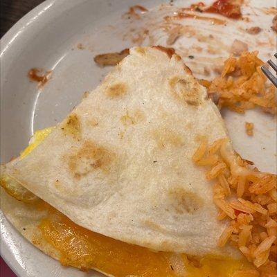 Breakfast quesadilla