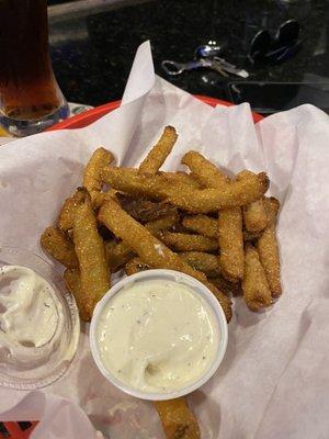 Fried pickles