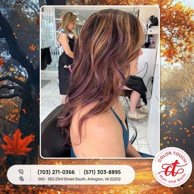 Treat yourself to a touch of color and relaxation!  Our expert stylists and nail technicians offer top-notch hair and nail services. ‍