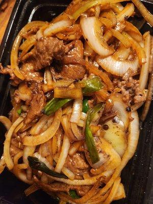 Mongolian Beef...minus the beef!