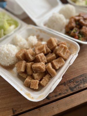 Honey Garlic Tofu