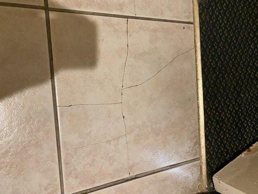 Another broken tile