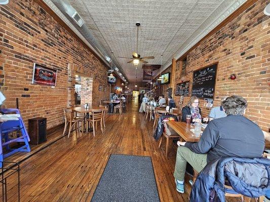 Inside dining