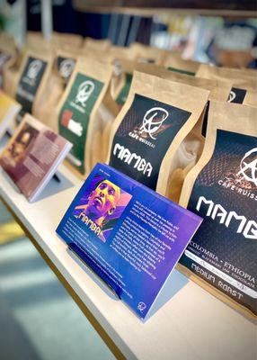 Mamba Mentality Coffee-- beans from Columbia and Ethiopia combined