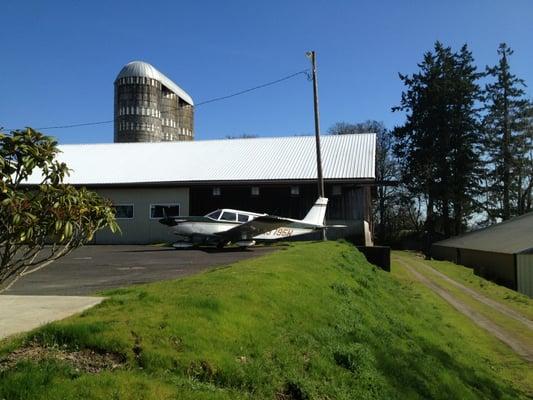 One of their airplanes.