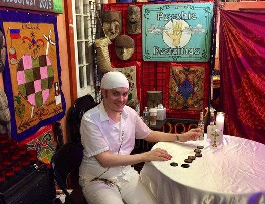 Voodoo Authentica of New Orleans' Palero, Spiritualist & Reader, Tata Chola Wengue (Charlie). Skype & Phone readings available.