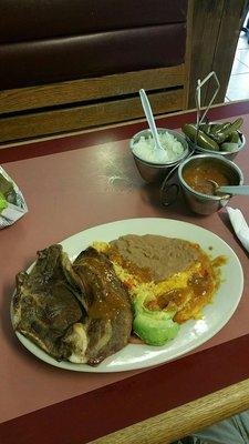 Steak ranchero, simply good eating at a reasonable price and the best service in my book!