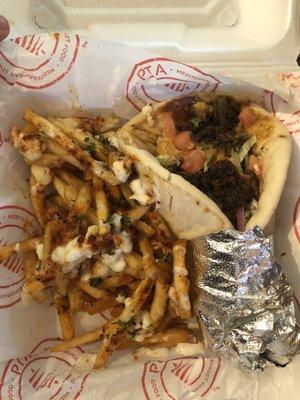 Shawarma with Greek Fries